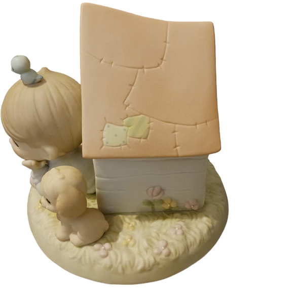 Precious Moments Porcelain Figurine "Lord I'm In It Again" 1999 Collectable - Picture 3 of 9